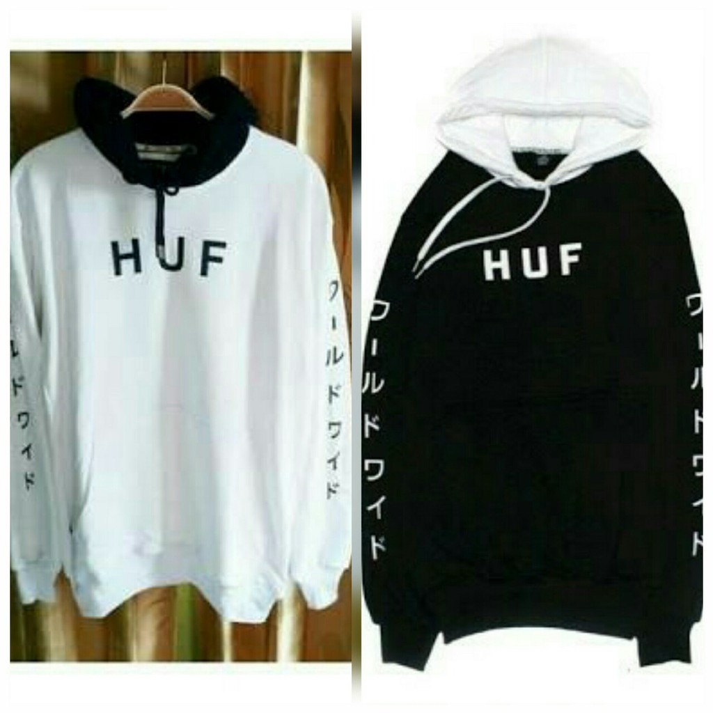 jaket hoodie huf