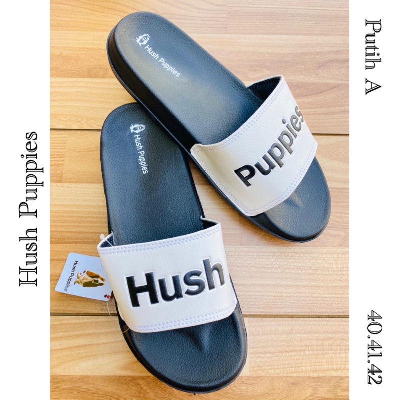 sandal  hush putih A