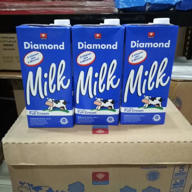 

Susu UHT Diamond 1 lt