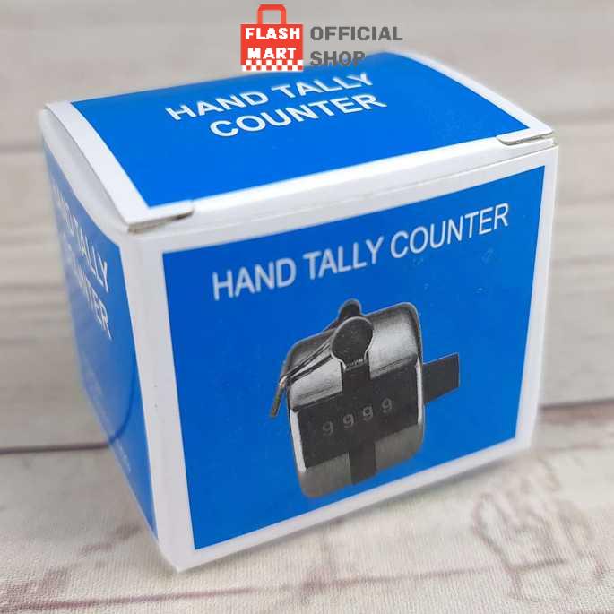 Flashmart Alat Penghitung Manual Hand Tally Counter 4 Digit - TD99