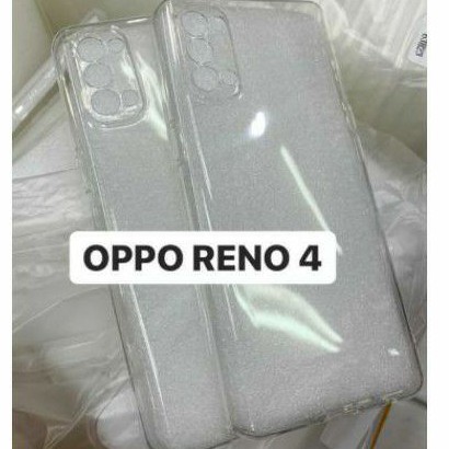 silikon casing cover kondom case case softcase TPU clear OPPO reno 4 oppo reno4