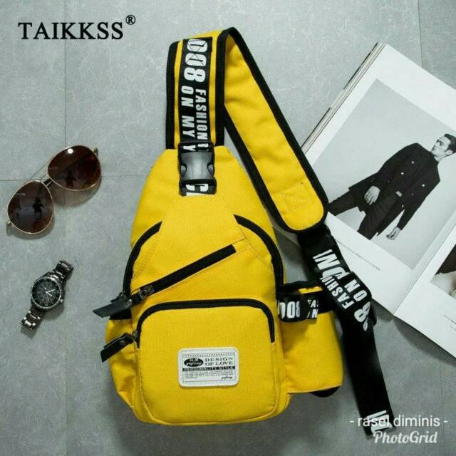 Tas selempang TERBAIK tas punggung pria boys adam waistbag BISA COD