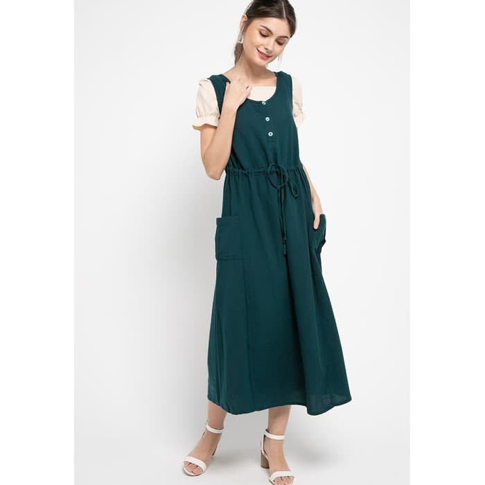 Rodeo - Overall Wanita - Edgar Overall - Green