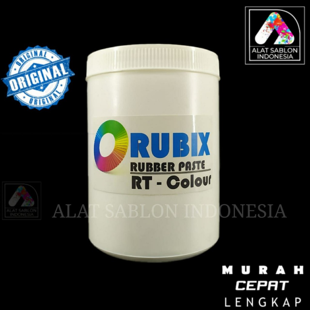 TINTA RUBBER SABLON PASTA RT 1KG