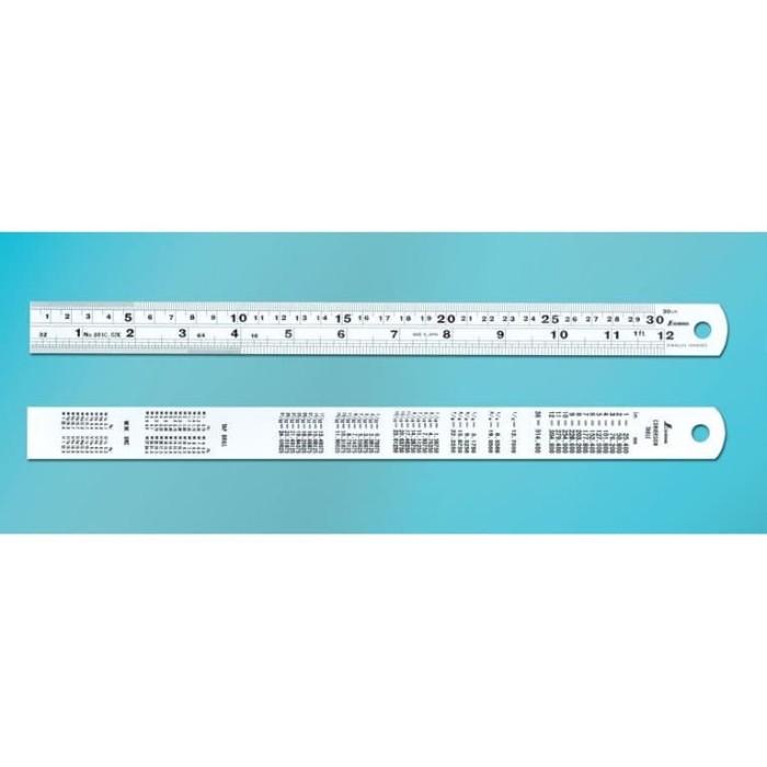 Penggaris Besi / Mistar / Ruler Shinwa 15 cm Jepang Shinwa 101A