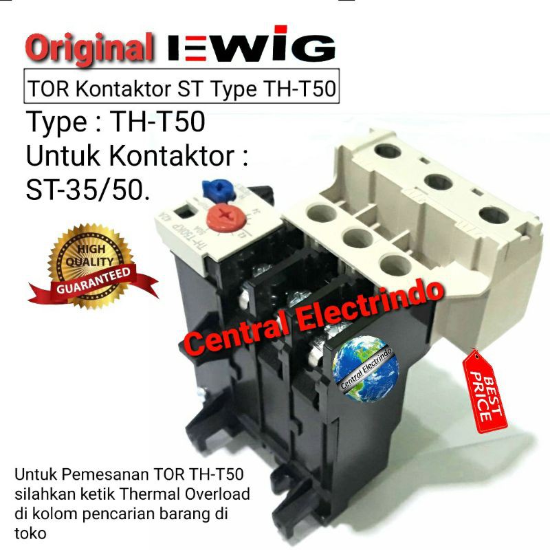 Magnetic Contactor ST-35 AC 220V EWIG.