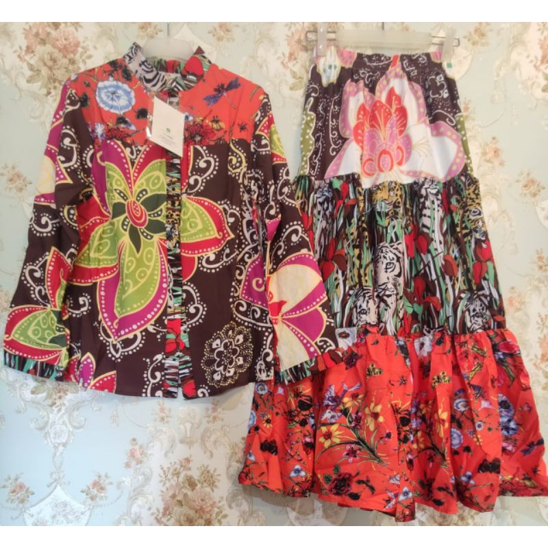 One Set Skirt DIor Premium Import