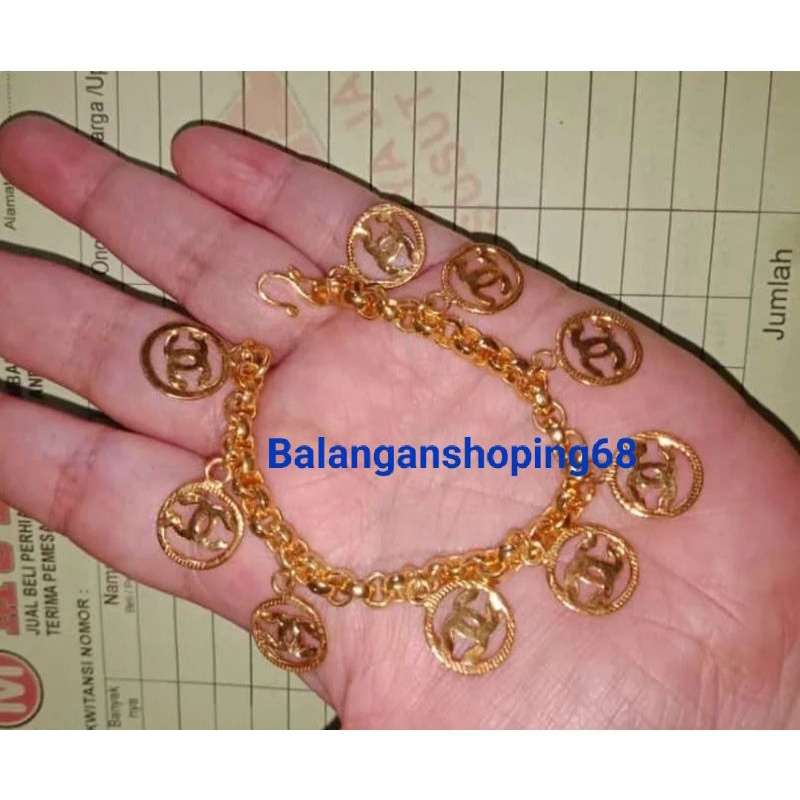 gelang polo polo emas kadar 375 berat 10gram