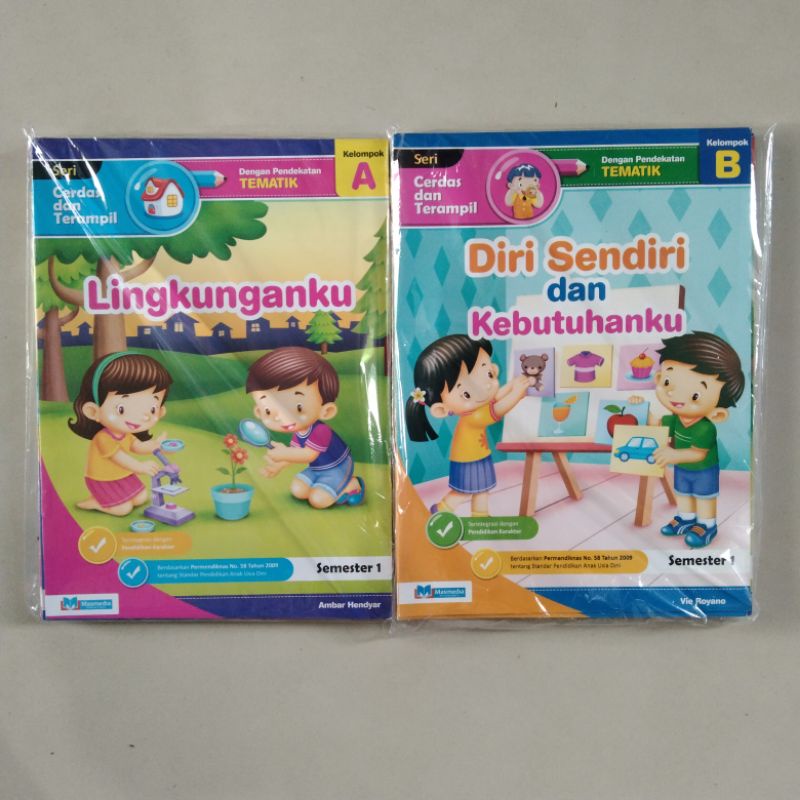 Jual Seri Buku Paket Premium TK A & B Set / Buku Aktivitas Anak TK / 1 ...