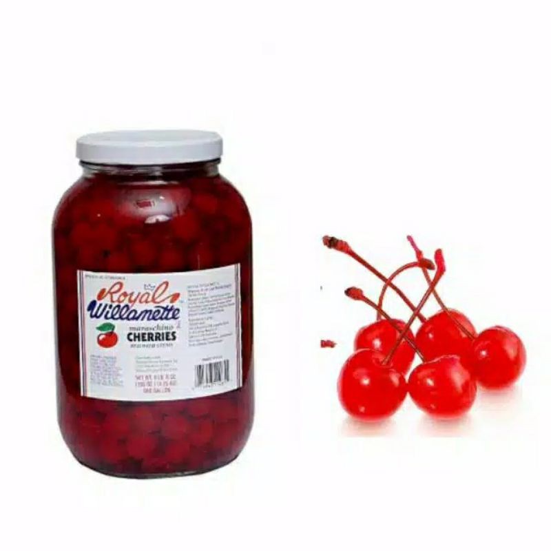 

BUAH CHERRY MERAH TANGKAI / CHERRY BAHAN KUE / MANISAN CERY GLAZE PERTANGKAI