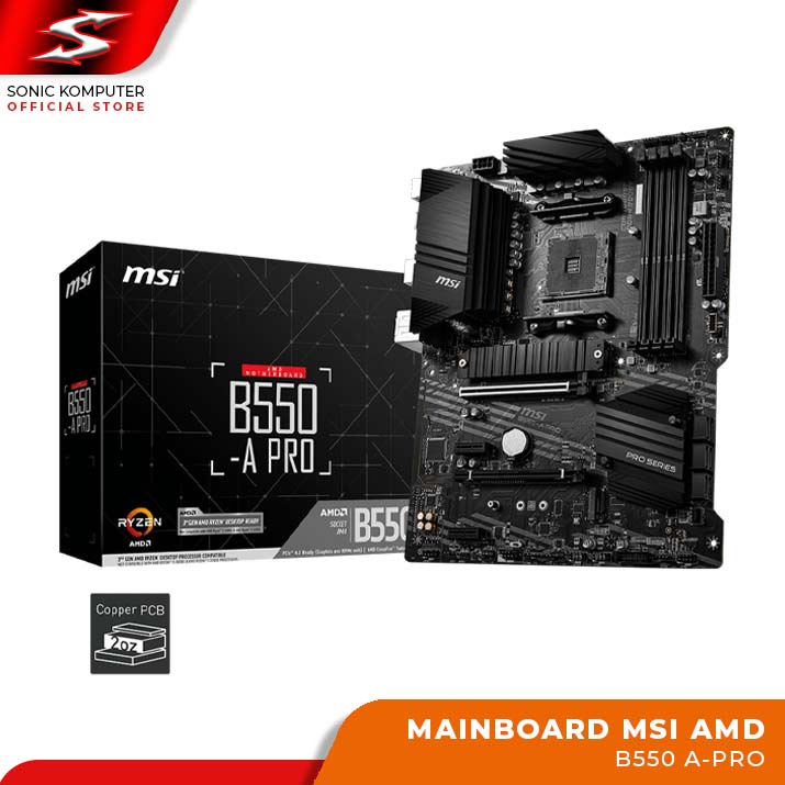 Motherboard MSI B550 A PRO AM4 Mainboard AMD