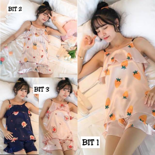 HAWAIIAN Baju Tidur KENZIE HP Import Dewasa Banyak Motif / Baju Tidur Import Murah / Part 1