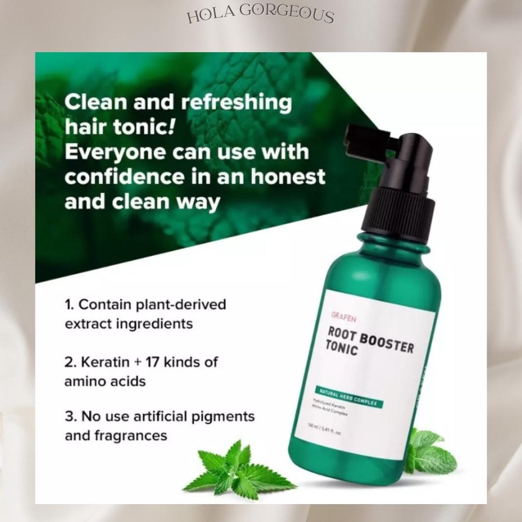 Grafen Root Booster/Hinoki Shampoo Hair Loss /Hair Tonic Mengurangi Rambut Rontok | 100% Original Product-8