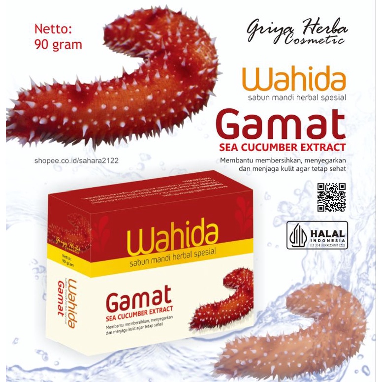 Sabun Mandi Gamat (cucumber sea soap)