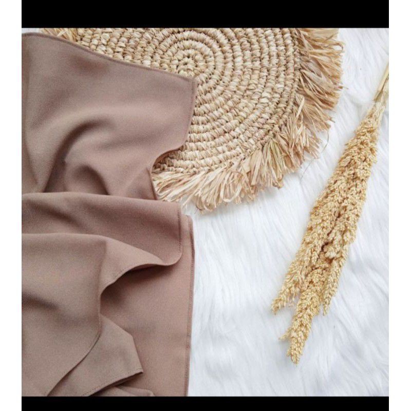 Pasmina Diamond Ceruty 180x75 Pashmina Panjang sabyan Basic Non Instan hijab Terlaris-Pashmina Millo