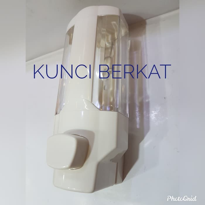 Hand Soap/Tempat sabun cair/Putih/Plastik/Singel