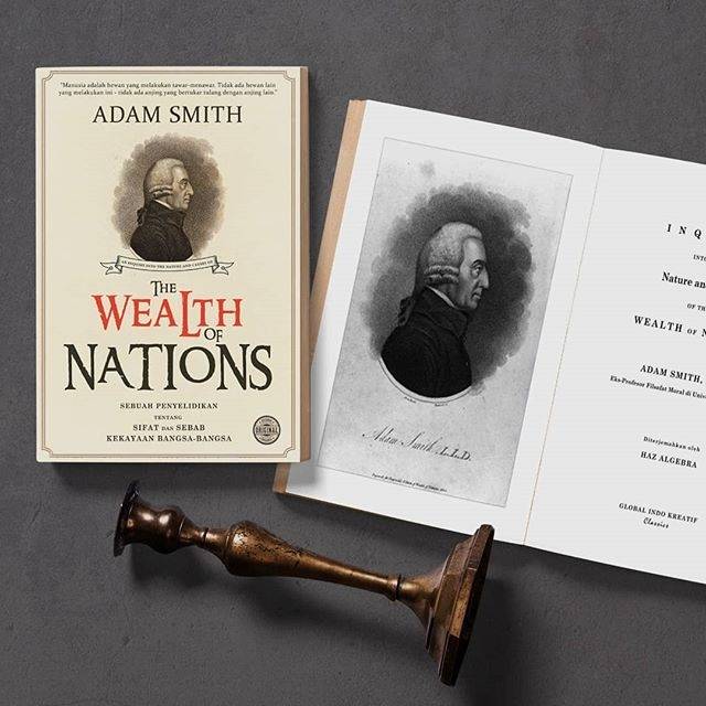 The Wealth Of Nation Adam Smith Buku Asli Original Shopee Indonesia