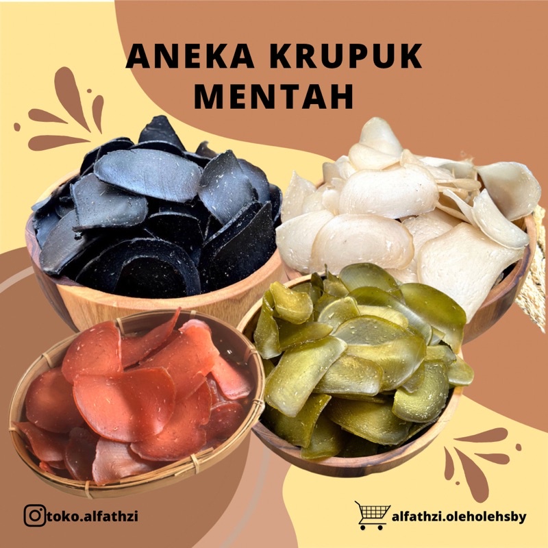 

✨Oleh-Oleh Surabaya✨ Kerupuk Mentahan 250gr