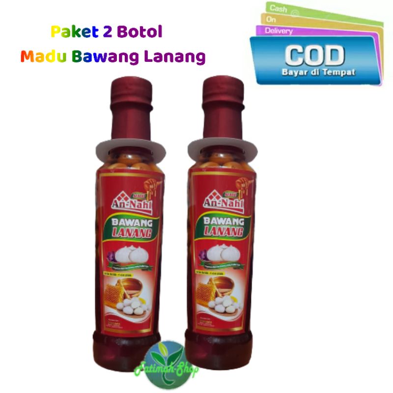 

Paket 2 Botol Madu Bawang Lanang Bawang Tunggal Putih 450gr