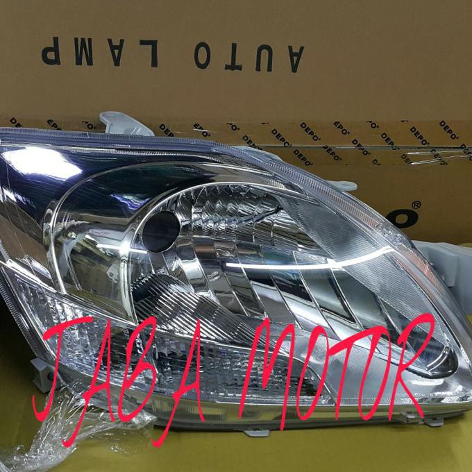Headlamp Vios-Lampu depan vios-Limo 2007-2012 merk Depo