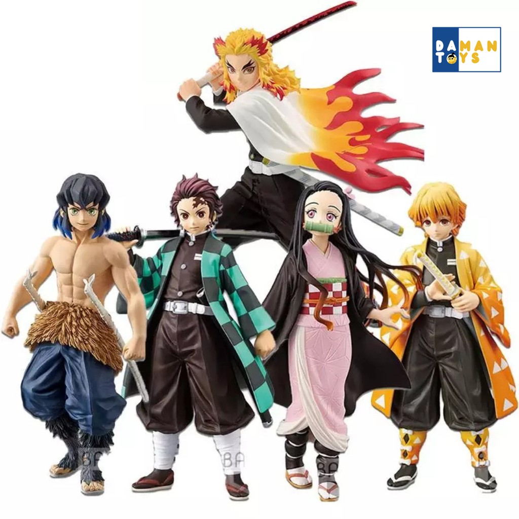 Figure Tanjiro Kamado Kyojuro Rengoku Demon Slayer Vibration Stars Action Figure Anime