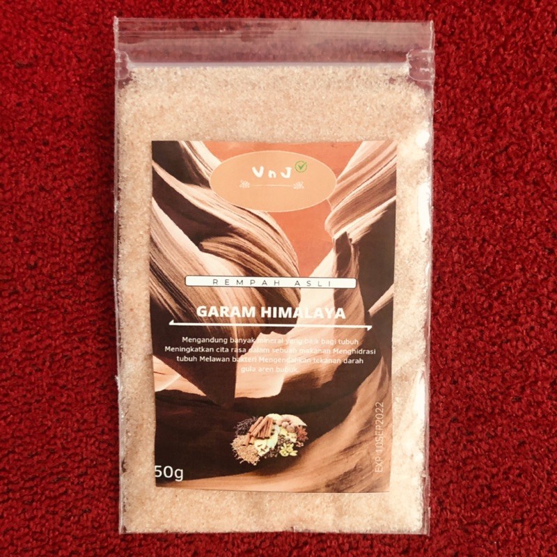 

Garam Himalaya / Pink Himalaya Salt / Rempah / VNJ 100% PREMIUM QUALITY