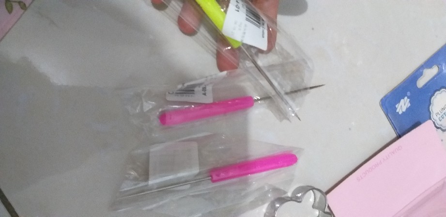 1pc Jarum Fondant Kue Bahan Stainless Steel Untuk Peralatan Dapur