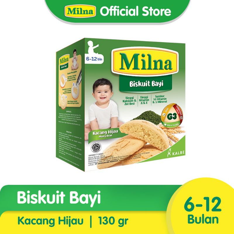 Milna Biskuit Bayi 130gr