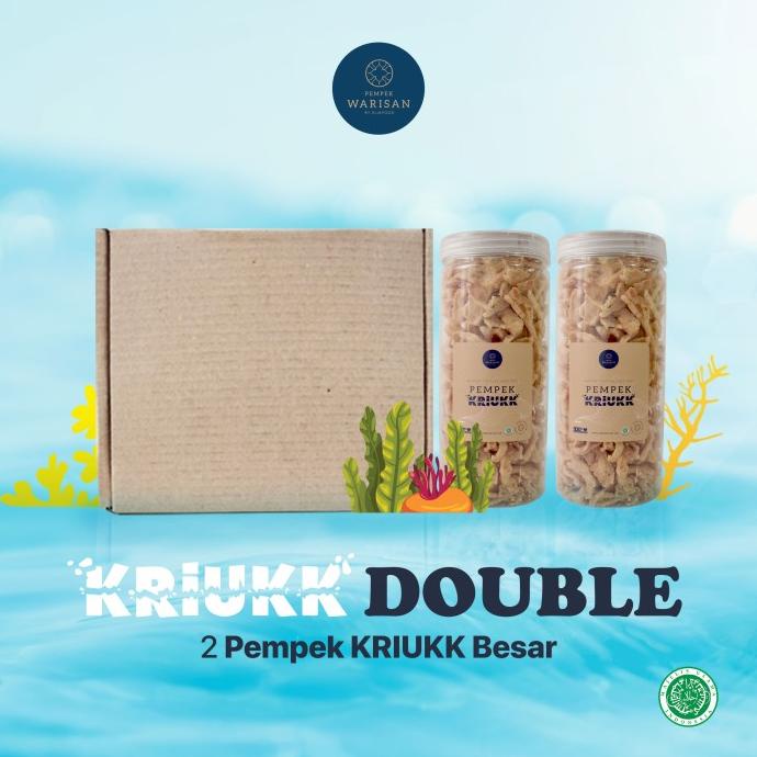 

Pempek warisan enak nikmat KRIUKK double - PPK2 ---NEW---