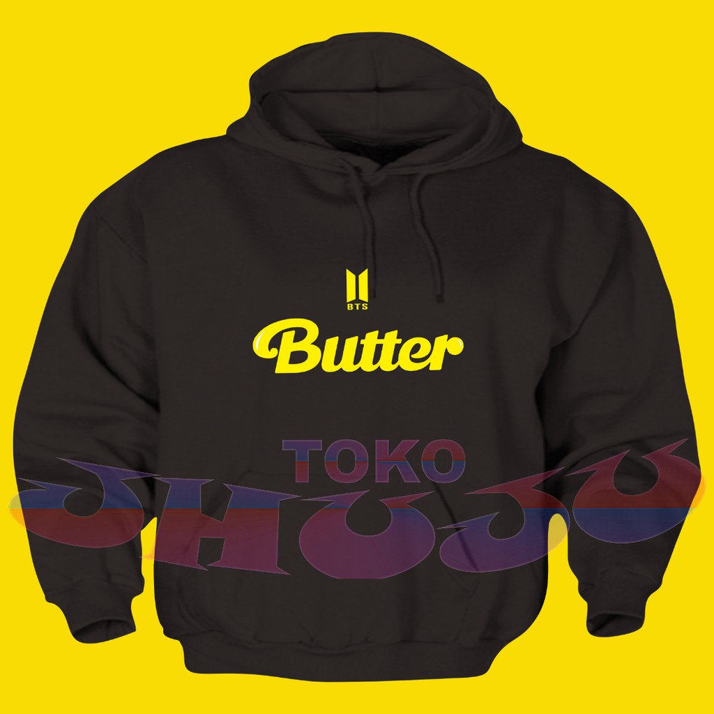 Jaket Hoodie Jumper BTS new single BUTTER // Hoodie BTS jungkook style