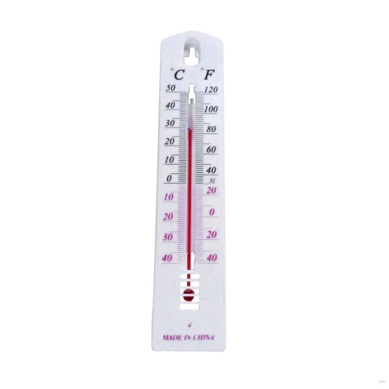 Thermometer Dinding Ruangan Plastik