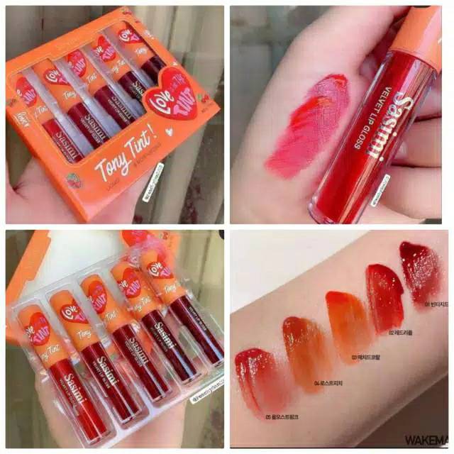 LIP TINT SASIMI LOVE ISI 5