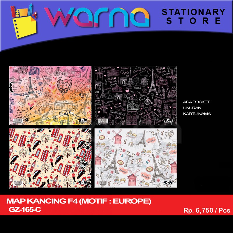 

MAP PLASTIK SON GZ-165-C KANCING EUR