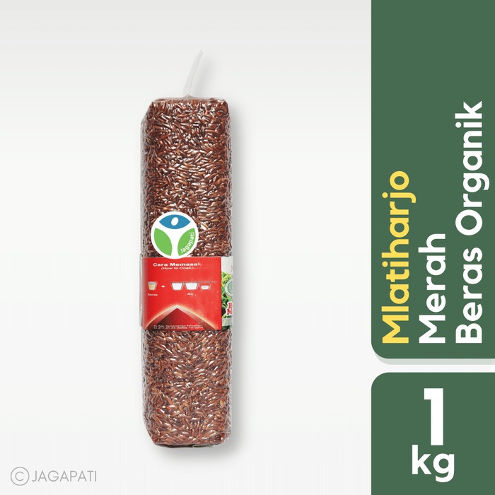 

540ffipp Mlatiharjo - Beras Merah 1Kg Vakum - Beras Organik 244Q4012