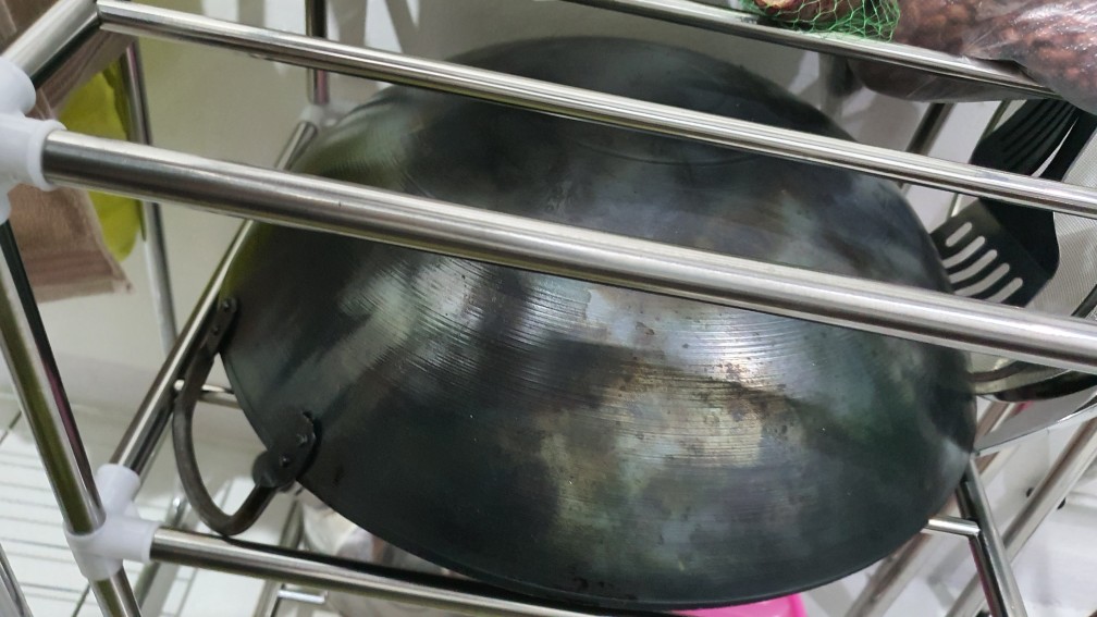 Wajan Kwali Import Wajan Plat Baja Putih Ukuran 40cm