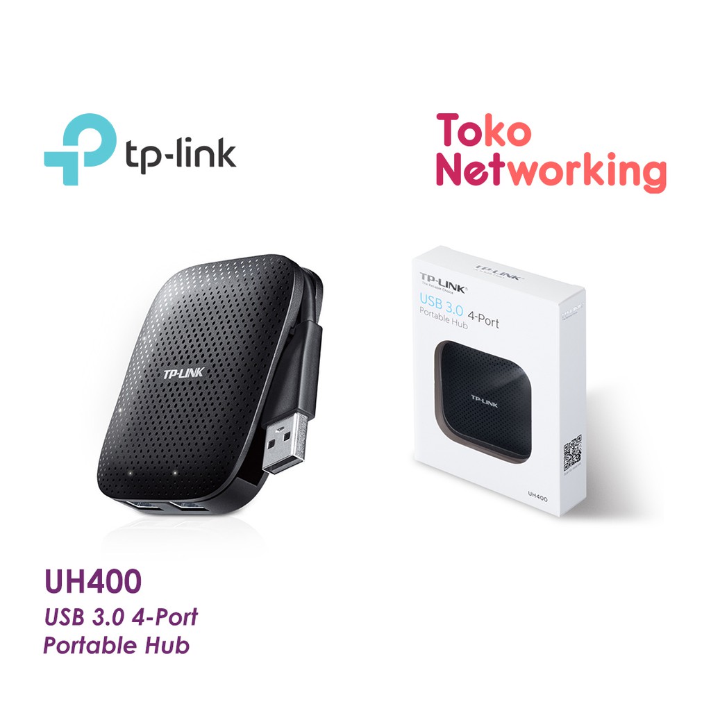 TPLink UH400 : USB 3.0 4-Port Portable Hub
