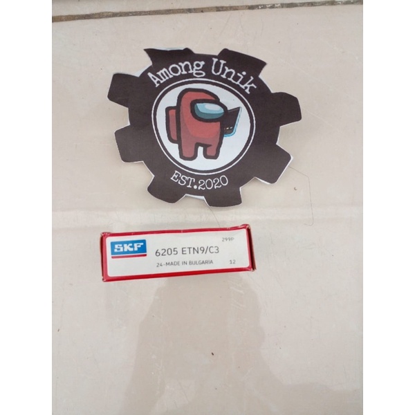 BALL BEARING SKF 6205 ETN9 C3