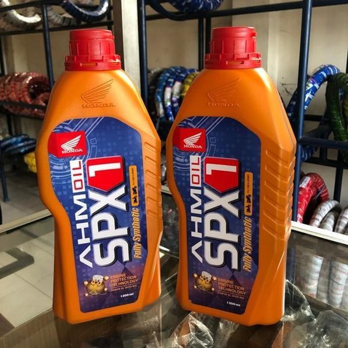 Oli Motor AHM Honda SPX1 10W30 SL 1200ml for Cube   Sport Original Asli
