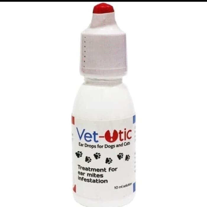 VET OTIC Obat Tetes Earmites Kutu Telinga Gatal Kotor Kucing Anjing vetotic