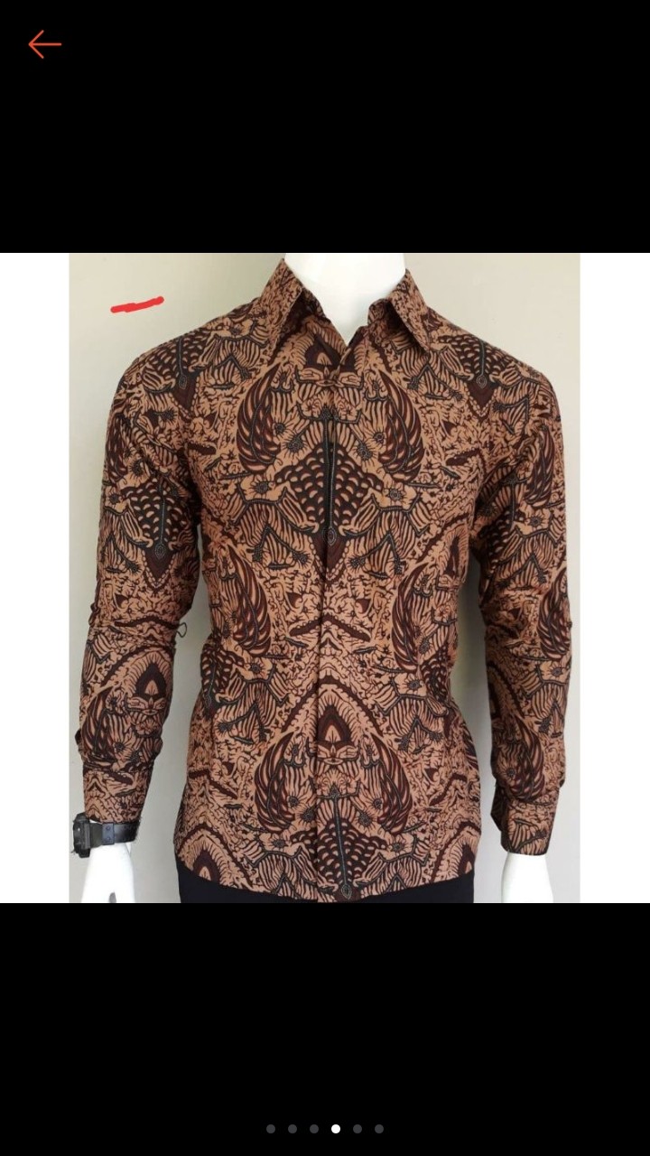 Kemeja Batik Exclusive Modern Engan Panjang Pria