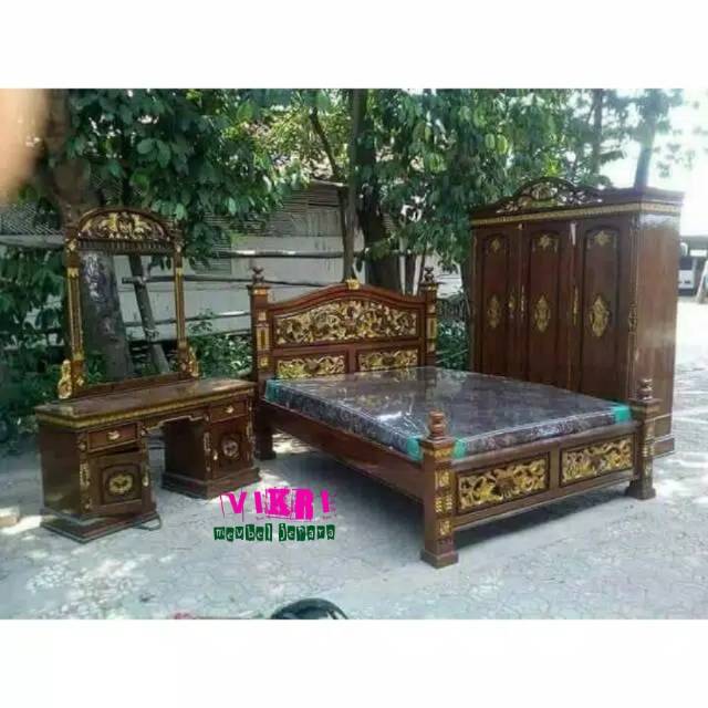 set kamar tidur rahwana.mebel jepara,furniture