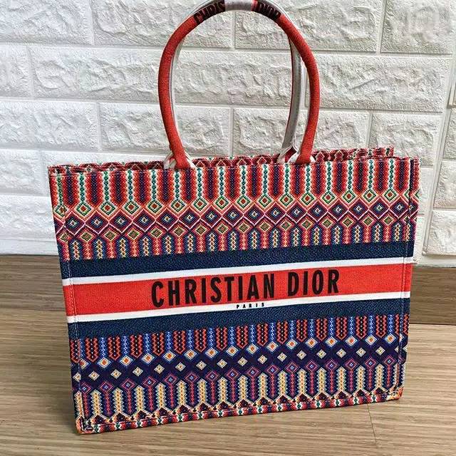 Dior tote kanvas large