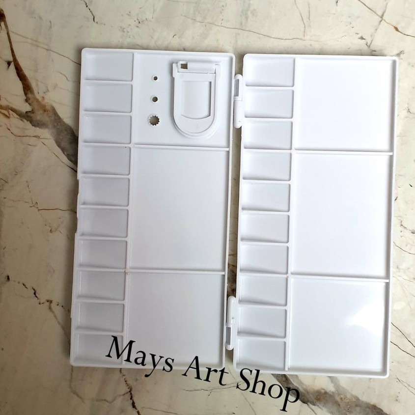 

Palet Plastik V-Tec RD 25 (Buka Tutup / Lipat) / Tempat Cat Lukis Air Acrylic