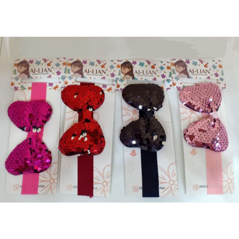 Bandana Anak Motif Pita, harga /lusin