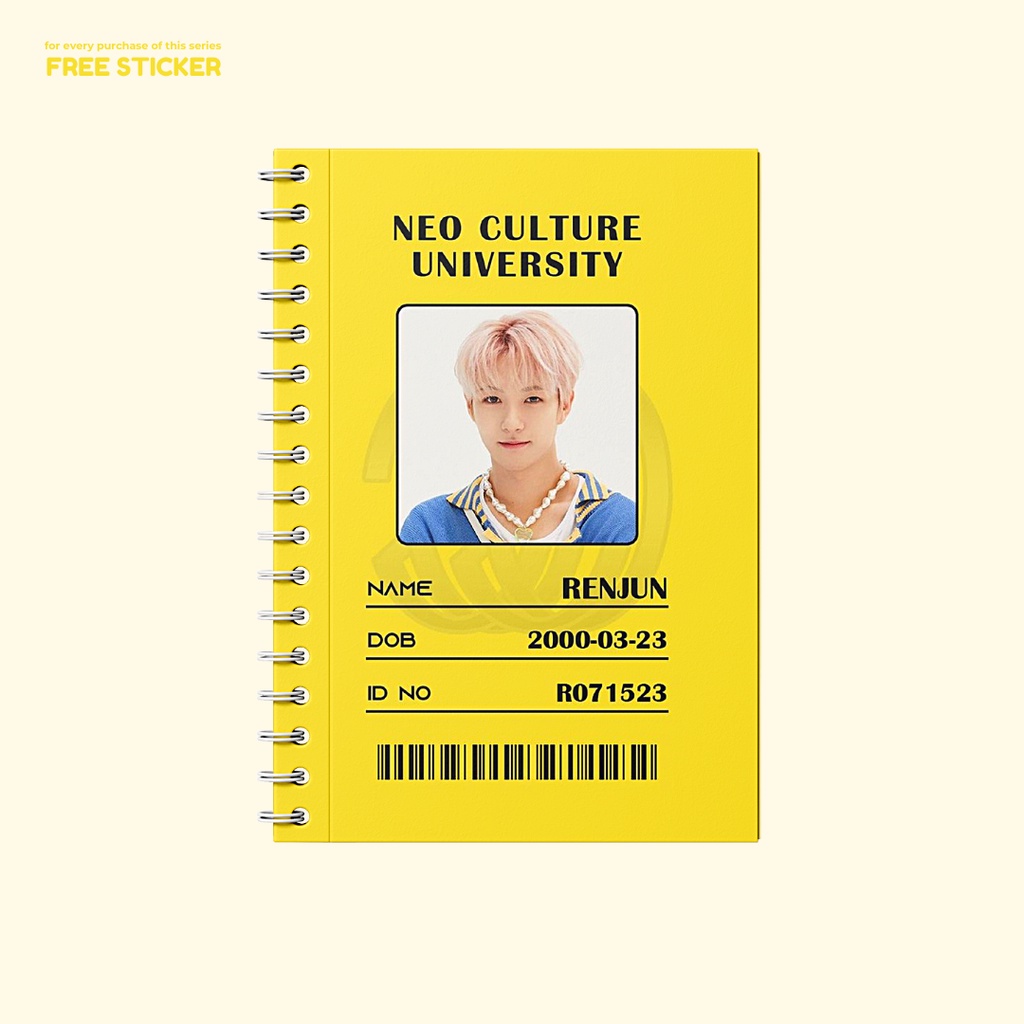 

NCT Series University 2 - Planner Notebook Journal