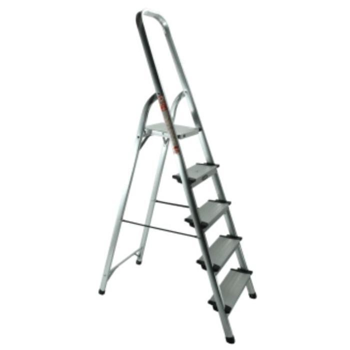 [perkakas] - KRISBOW tangga lipat aluminium 5 wide step 1.7M Limited