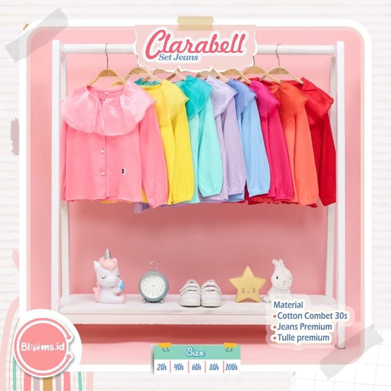 CLARABELL SET JEANS BLOOM.id