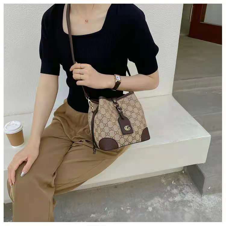 Tas Wanita Monogram Bucket Bag Import 9520