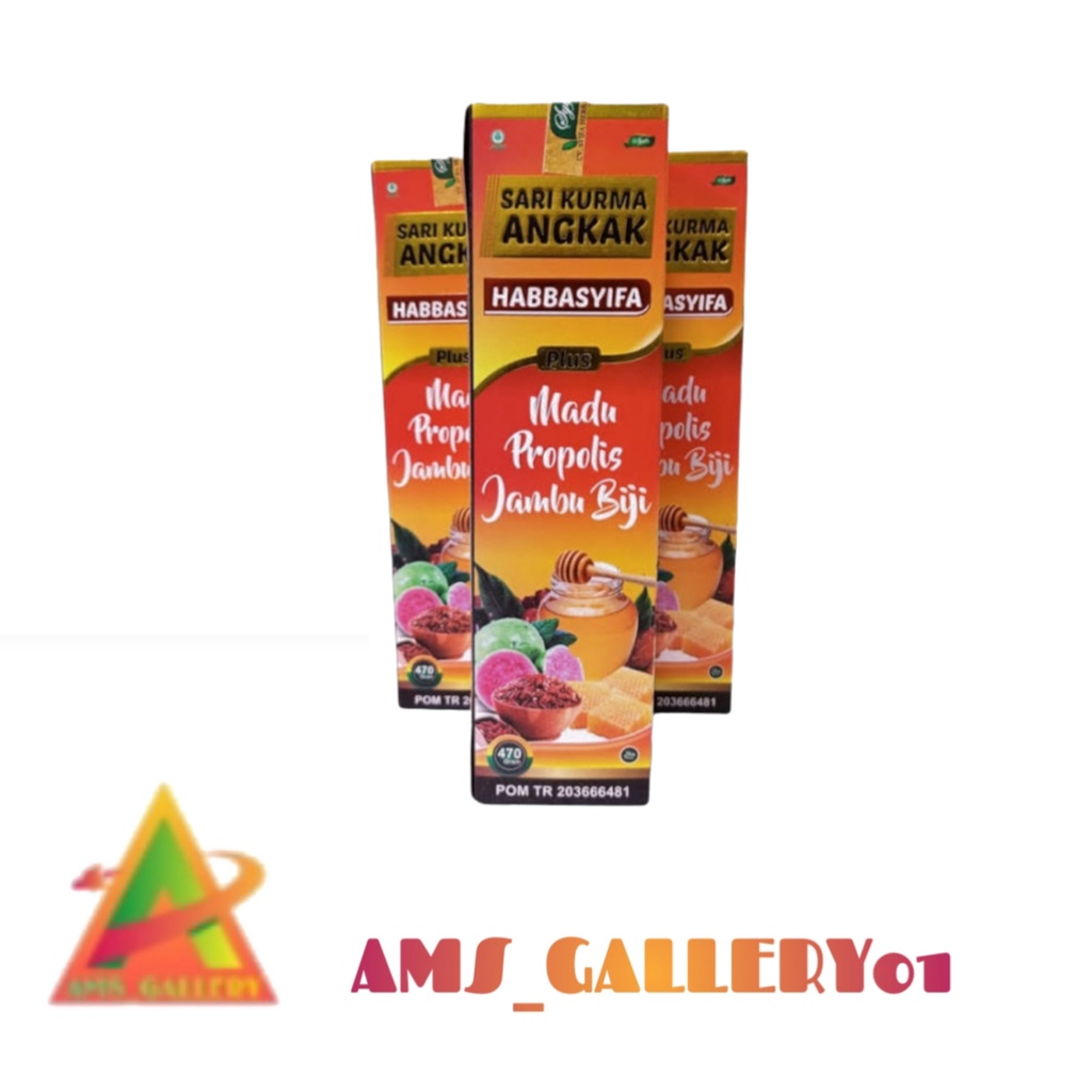 Sari Kurma Angkak HABBASYIFA | Angkak Jambu Biji Propolis