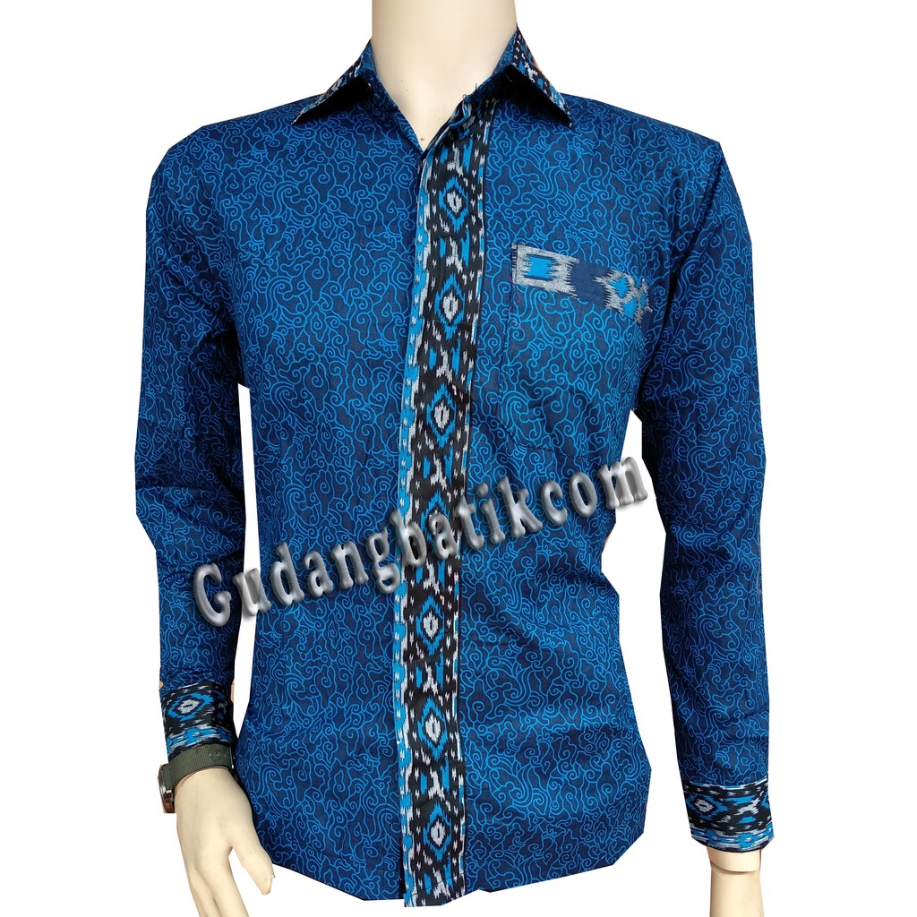 KEMEJA BATIK PRIA | Gudangbatikcom | Batik Mega Panjang